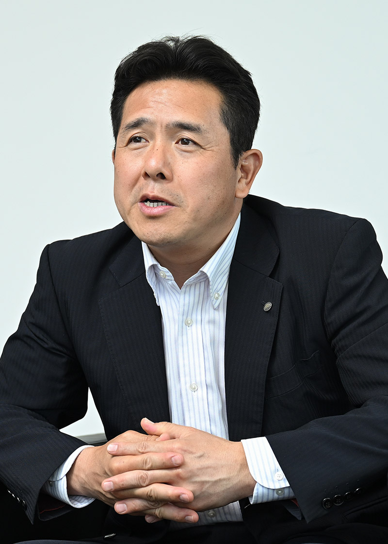 キリンビバレッジ広域法人・自動販売機営業部長 廖和民