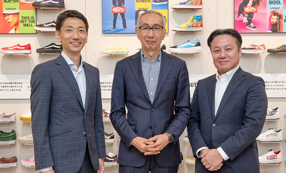 野口 実、田中 裕之、秋山 励 の写真