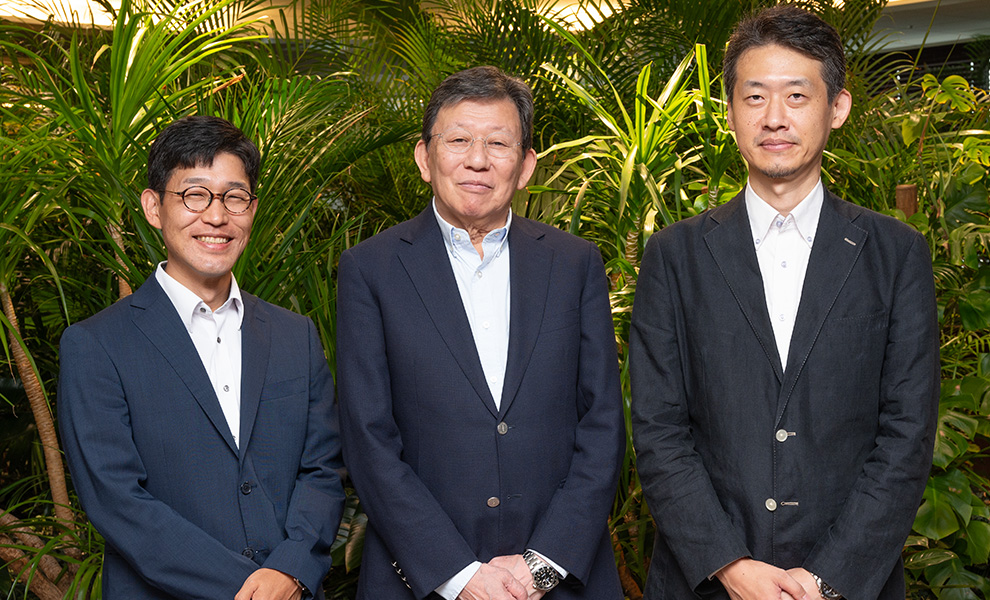 髙村 健太郎、中元 淳、山本 力世の写真
